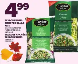 Independent Grocer TAYLOR FARMS CHOPPED SALAD KITS offer