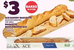 Independent Grocer ACE BAKERY BAGUETTE offer