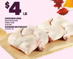 Independent Grocer CHICKEN LEGS offer