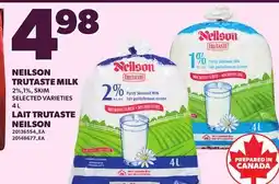 Independent Grocer NEILSON TRUTASTE MILK offer