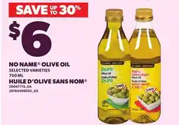 Independent Grocer NO NAME OLIVE OIL offer