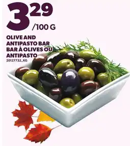 Independent Grocer OLIVE AND ANTIPASTO BAR offer