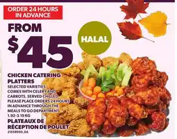 Independent Grocer CHICKEN CATERING PLATTERS offer