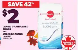 Independent Grocer LANTIC GRANULATED SUGAR offer
