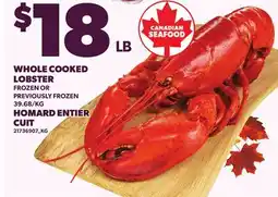 Independent Grocer WHOLE COOKED LOBSTER offer