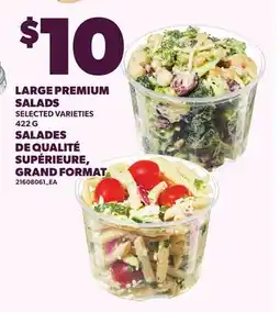 Independent Grocer LARGE PREMIUM SALADS offer