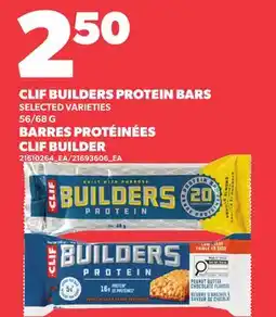 Independent Grocer CLIF BUILDERS PROTEIN BARS, 56/68 G offer