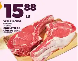Independent Grocer VEAL RIB CHOP offer
