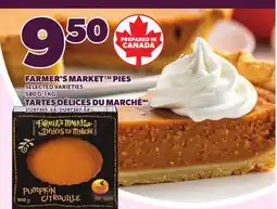 Independent Grocer FARMER'S MARKET PIES, 580 G-1 KG offer