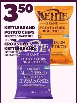 Independent Grocer KETTLE BRAND POTATO CHIPS, 156/198 G offer