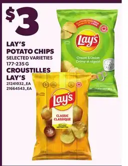 Independent Grocer LAY'S POTATO CHIPS offer