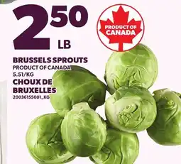 Independent Grocer BRUSSELS SPROUTS offer