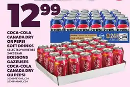Independent Grocer COCA-COLA,, CANADA DRY OR PEPSI SOFT DRINKS offer