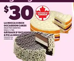 Independent Grocer LA ROCCA 8 INCH OCCASSION CAKES, 935 G-1.7 KG offer