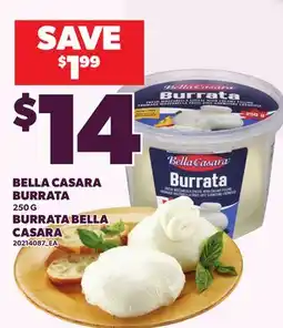 Independent Grocer BELLA CASARA BURRATA offer