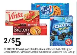 Sobeys Cookies or Mini Cookies offer