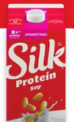 Walmart Silk almond, coconut or soy protein plant-based beverage offer