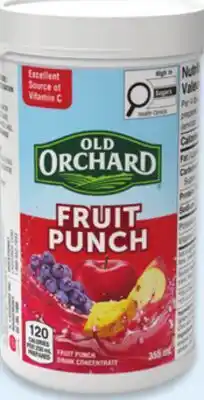 Walmart Old Orchard juice concentrate offer