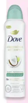Walmart Dove dry spray deodorant offer