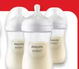 Walmart Philips Avent Natural baby bottles 3-pack with Natural Response nipple Pack offer