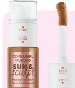 Walmart COVERGIRL TruBlend Sun & Sculpt bronzing glow serum offer
