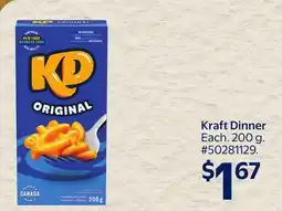 Walmart Kraft Dinner offer