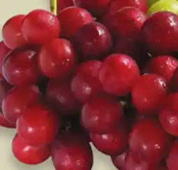 Walmart Red seedless grapes offer