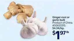 Walmart Ginger root offer