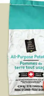 Walmart Your Fresh Market all-purpose potatoes offer