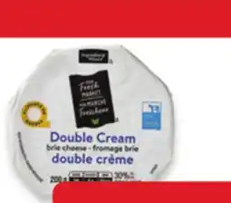 Walmart Your Fresh Market double cream brie offer