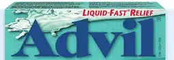 Walmart Advil Liqui-Gels 72s offer