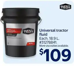 Walmart Universal tractor fluid offer