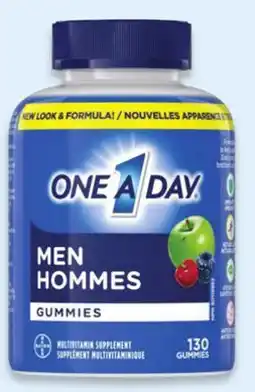 Walmart One A Day multivitamin gummies 130s or RestoraLAX 14 doses offer