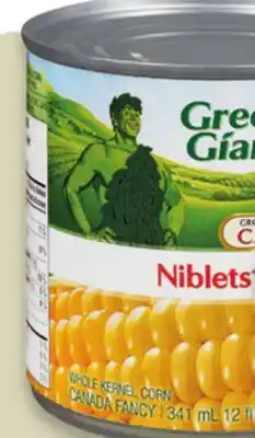 Walmart Green Giant canned vegetables offer