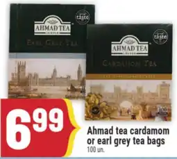 Marché Adonis Ahmad tea cardamom or earl grey tea bags offer