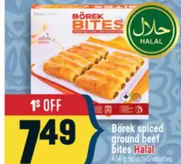 Marché Adonis Börek spiced ground beef bites Halal offer
