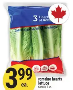 Marché Adonis romaine hearts lettuce offer
