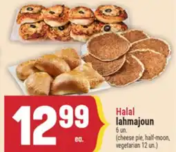 Marché Adonis Halal lahmajoun offer