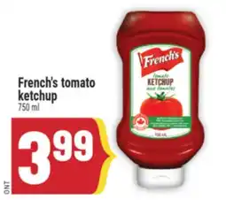 Marché Adonis French's tomato ketchup offer