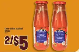 Marché Adonis Cedar italian strained tomato offer