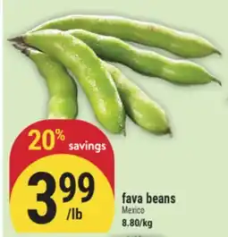 Marché Adonis FAVA BEANS offer