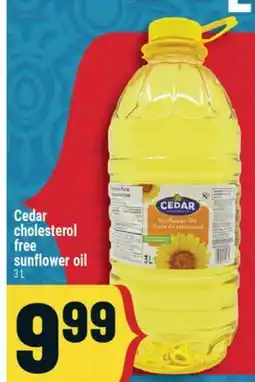 Marché Adonis Cedar cholesterol free sunflower oil offer