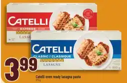 Marché Adonis CATELLI OVEN READY LASAGNA PASTA offer