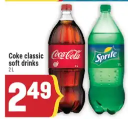 Marché Adonis Coke classic soft drinks offer