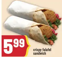 Marché Adonis CRISPY FALAFEL SANDWICH offer