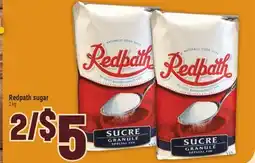 Marché Adonis Redpath sugar offer