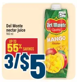 Marché Adonis DEL MONTE NECTAR JUICE offer