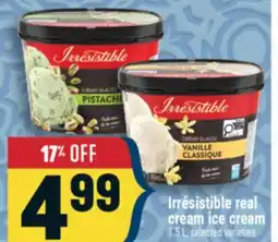 Marché Adonis Irrésistible real cream ice cream offer