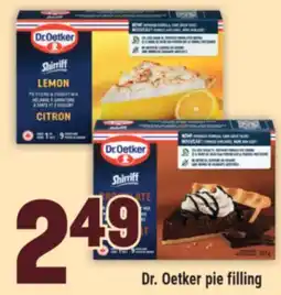 Marché Adonis DR. OETKER PIE FILLING offer