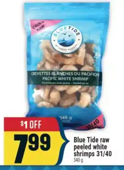 Marché Adonis Blue Tide raw peeled white shrimps 31/40 offer
